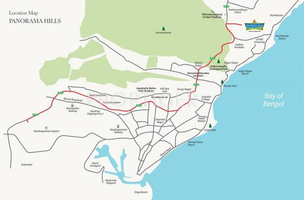 Images for Location Plan of Shriram Panorama Hills Villas