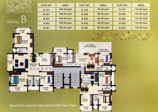 Block B Cluster Plan oakleaf-homes Block B Cluster Plan