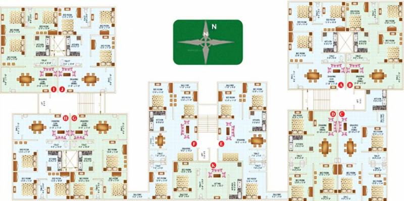 Images for Cluster Plan of Sagarmatha Janki Residency
