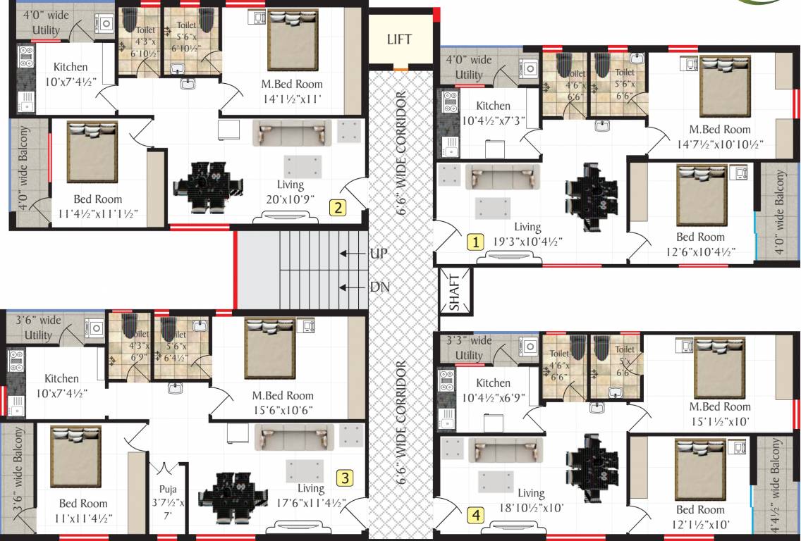 Images for Cluster Plan of Shriya Symphony