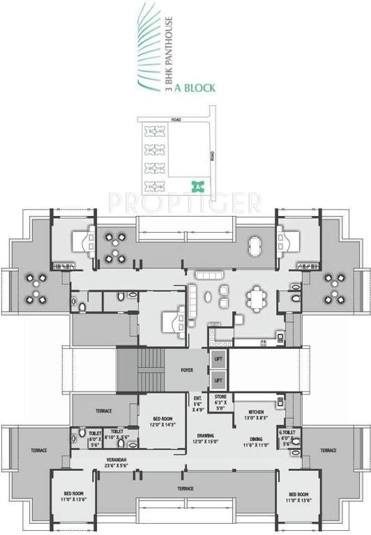 Images for Cluster Plan of Avirat Silver Harmony