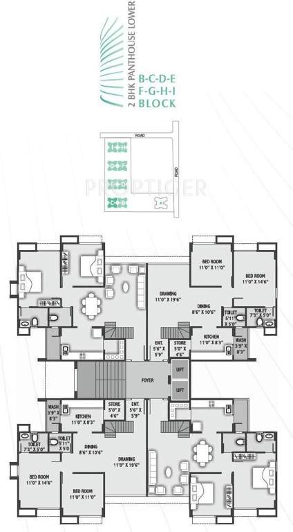 Images for Cluster Plan of Avirat Silver Harmony