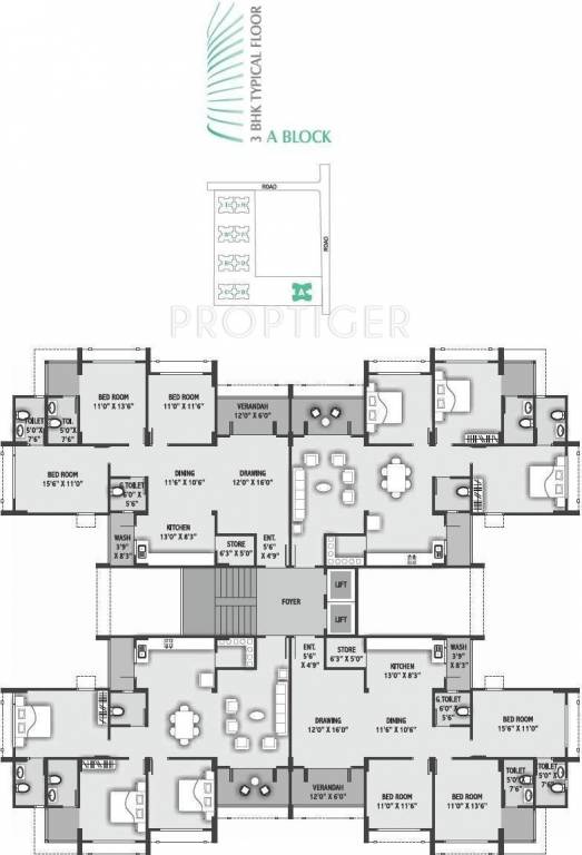 Images for Cluster Plan of Avirat Silver Harmony