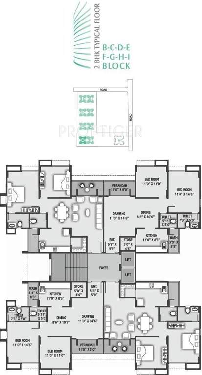 Images for Cluster Plan of Avirat Silver Harmony