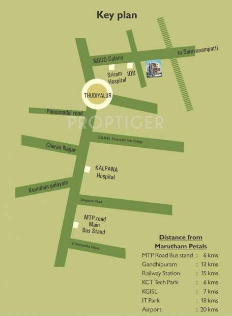 Images for Location Plan of Marutham Petals