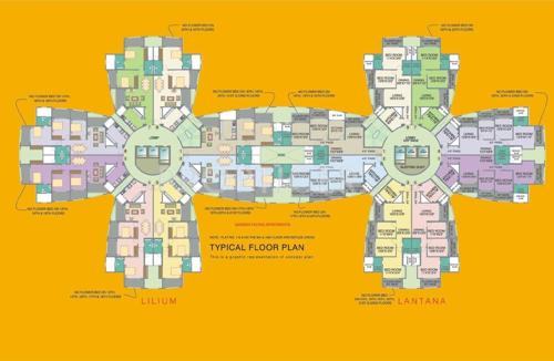Images for Cluster Plan of Nahar Lilium Lantana