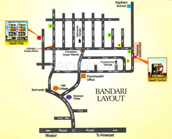 Images for Location Plan of Surya Saket Comfort
