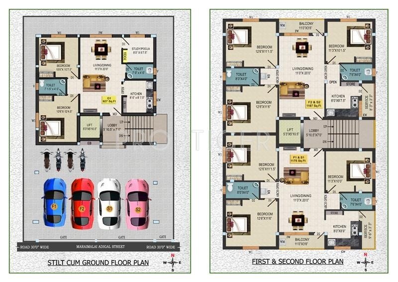 Images for Cluster Plan of Ashvar Enclave