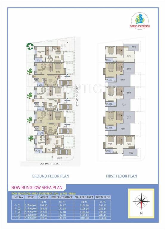 Images for Cluster Plan of Satish Realtorss Satish Residency