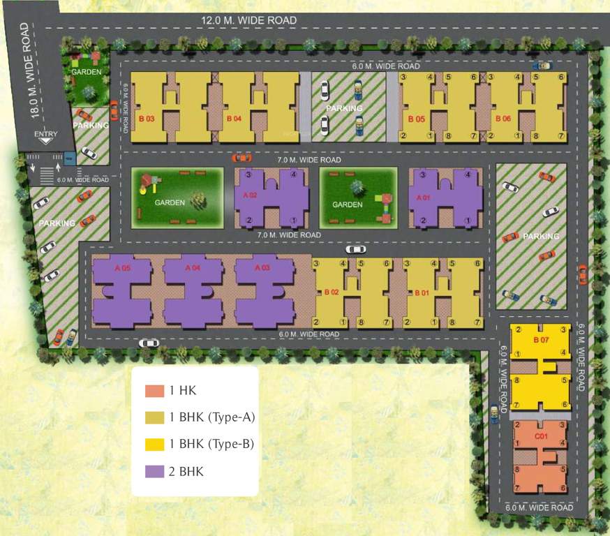 gharaunda Images for Layout Plan of Hero Gharaunda