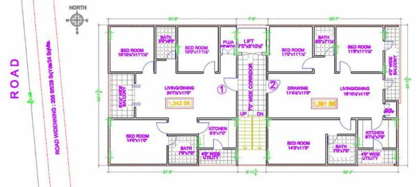 Images for Cluster Plan of Shanta Meena Residency