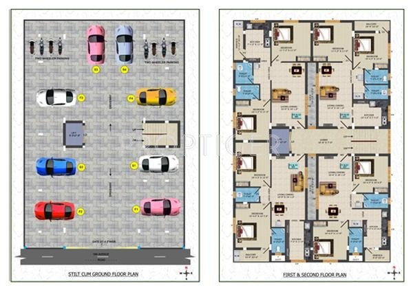 Images for Cluster Plan of Ashvar Aavaas