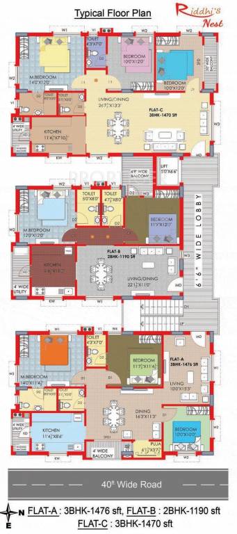 Images for Cluster Plan of Riddhi Nest