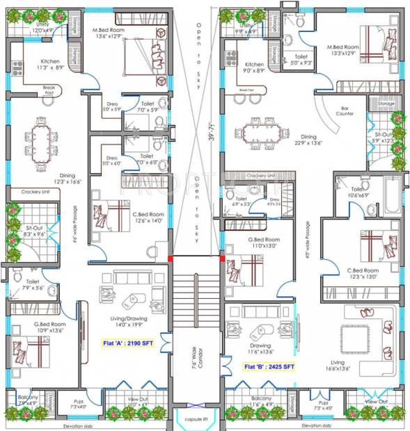  park Images for Cluster Plan of Lahari Park