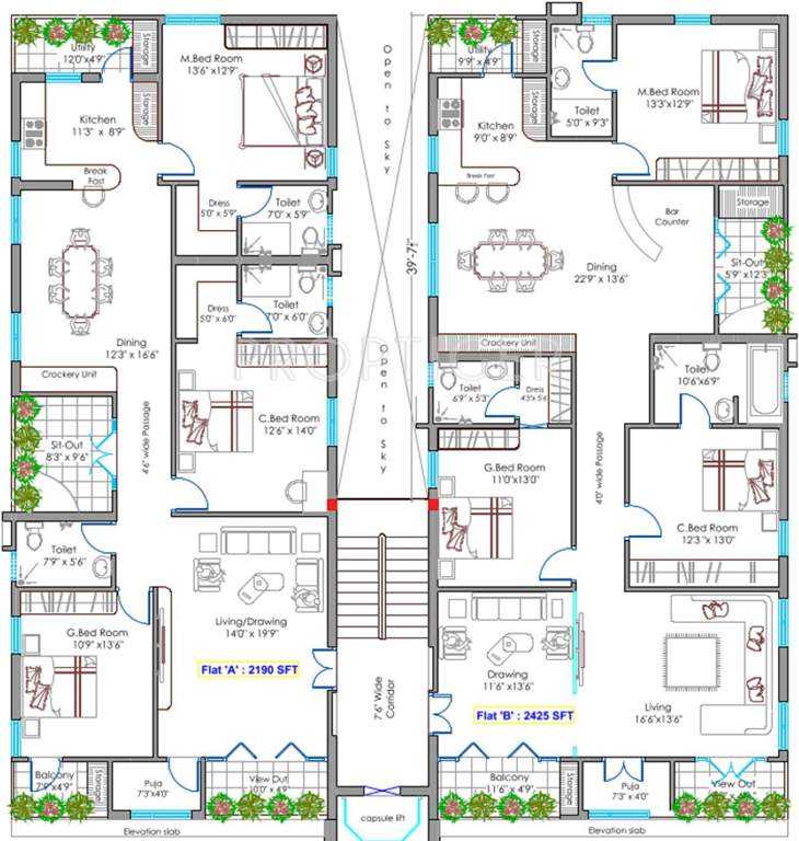  park Images for Cluster Plan of Lahari Park