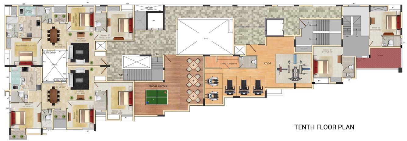  amg conclave Images for Cluster Plan of Claritas Anika