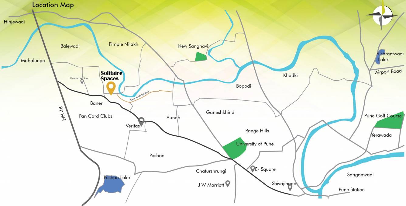 Images for Location Plan of Quadrone Solitaire Spaces