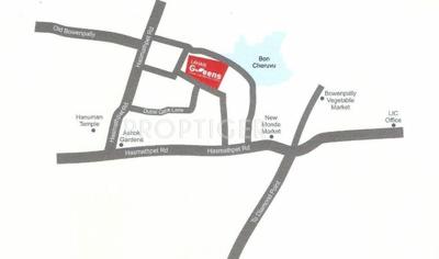  greens Images for Location Plan of Lahari Greens