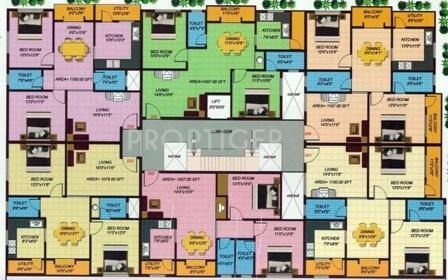Shiviri Propertys Kuteer Bliss Typical floor plan