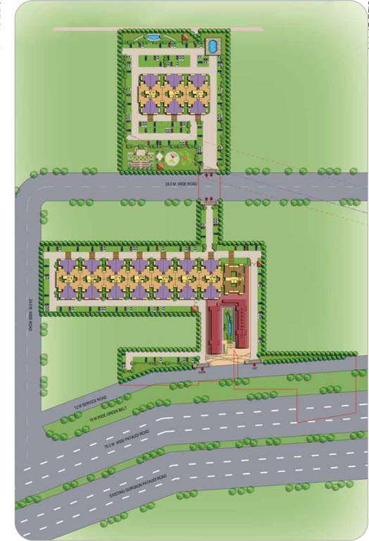  the roselia Images for Layout Plan of Signature The Roselia