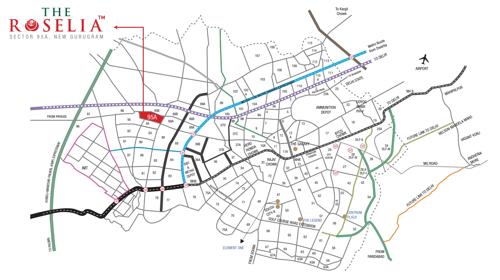  the-roselia Images for Location Plan of Signature The Roselia