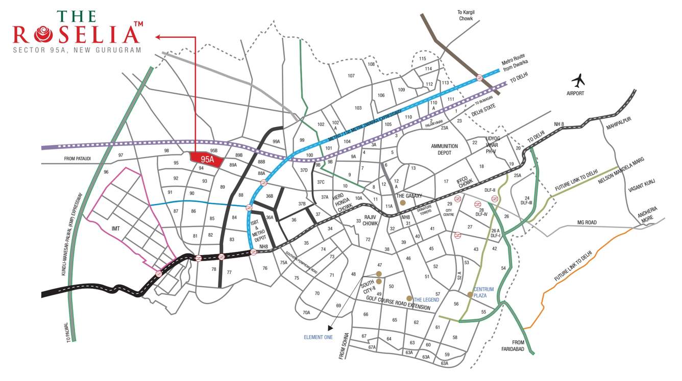  the roselia Images for Location Plan of Signature The Roselia