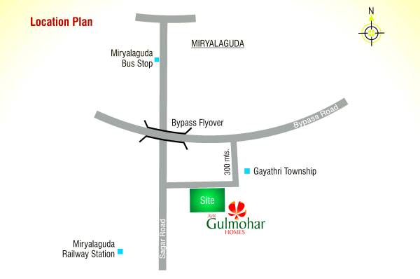 Images for Location Plan of Modi Properties AVR Gulmohar Homes