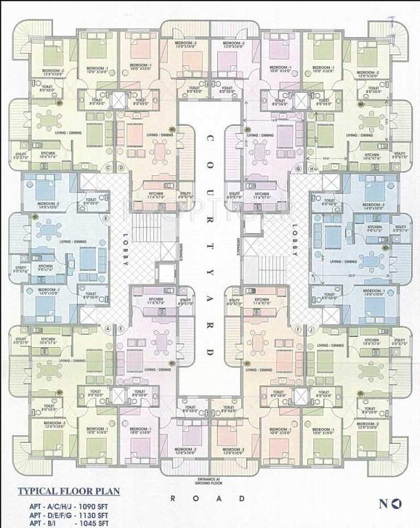 Shiviri Propertys Pearl Garden Typical floor plan