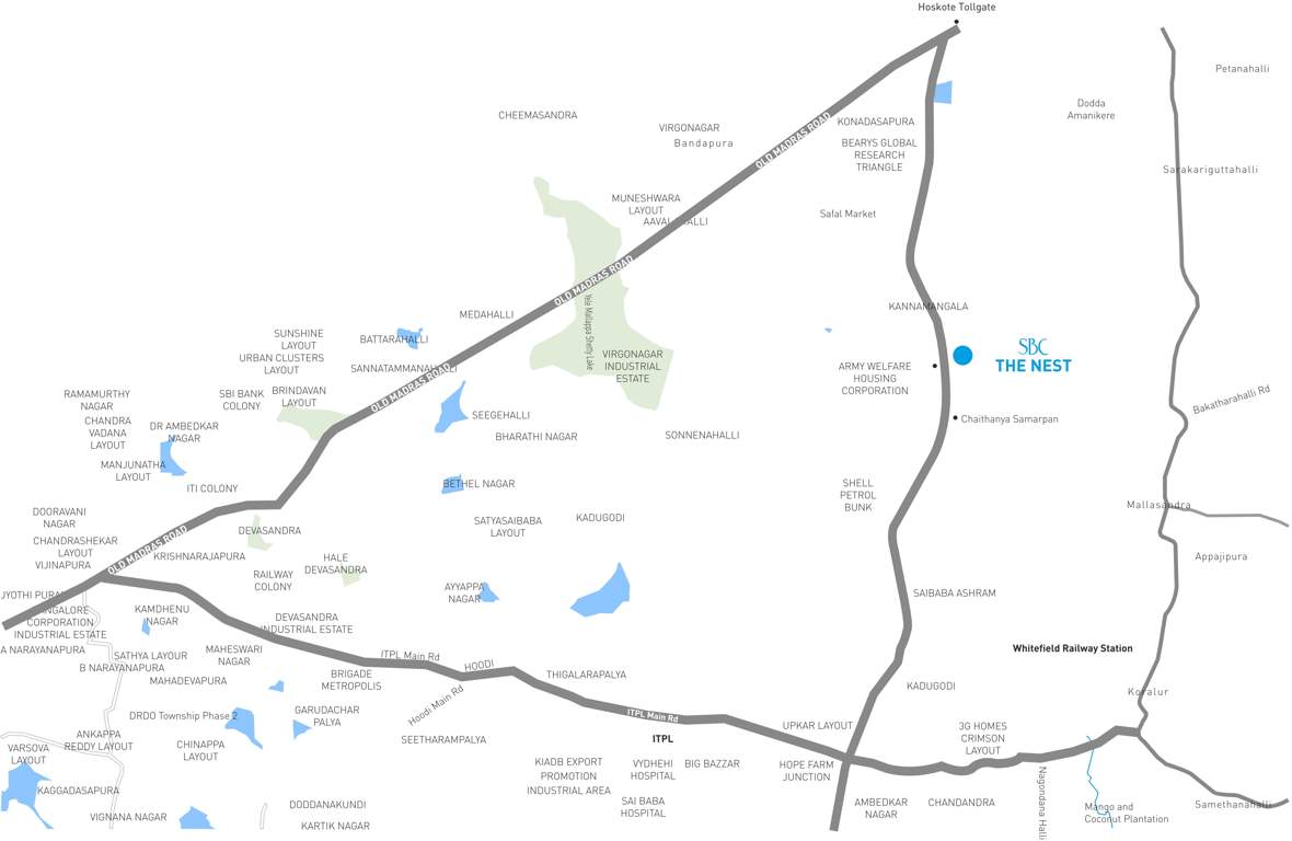 the nest Images for Location Plan of SBR The Nest