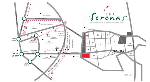  the-serenas Images for Location Plan of Signature The Serenas