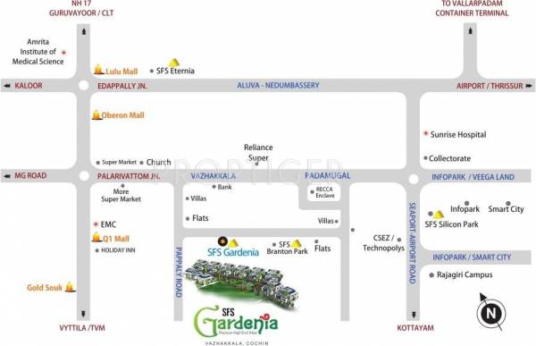 Images for Location Plan of SFS Homes Gardenia