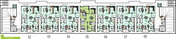Pradeep Constructions Srinilaya Silverline Casa Ground Floor Plan
