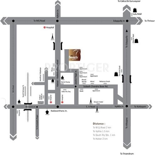 SFS Homes Beverly Park Location Plan