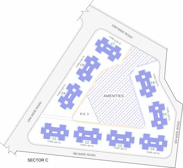 Images for Layout Plan of Karrm Panchtatva 3