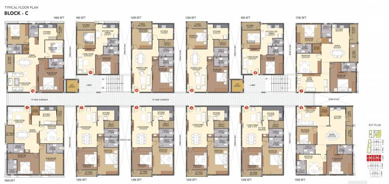  noveo-homes Images for Cluster Plan of Rochishmati Noveo Homes