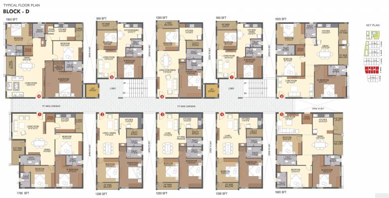  noveo-homes Images for Cluster Plan of Rochishmati Noveo Homes