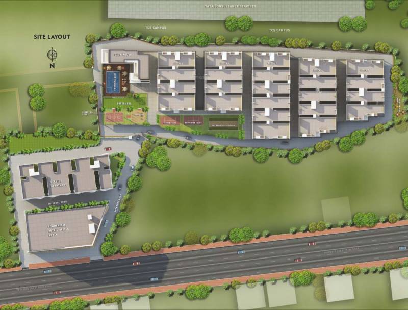  noveo-homes Images for Layout Plan of Rochishmati Noveo Homes