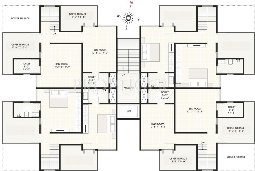 Images for Cluster Plan of Akshar Enclave