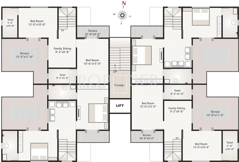 Images for Cluster Plan of Akshar Upvan