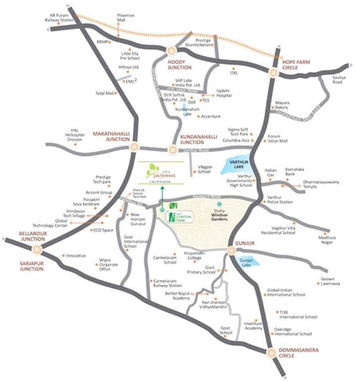  park west Images for Location Plan of Disha Park West