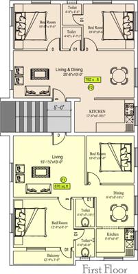 Images for Cluster Plan of Sekaran Studio 6 Apartment