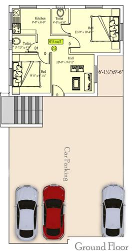 Images for Cluster Plan of Sekaran Studio 6 Apartment