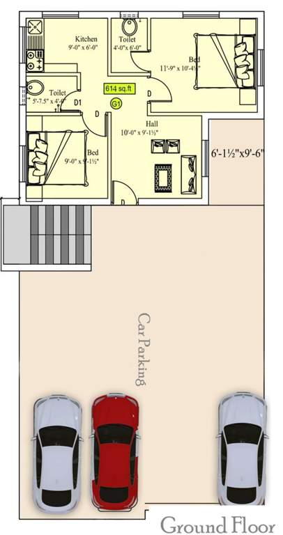 Images for Cluster Plan of Sekaran Studio 6 Apartment