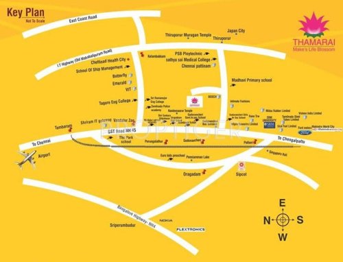 Images for Location Plan of RRP Thamarai Apartments Images for Location Plan of RRP Thamarai Apartments