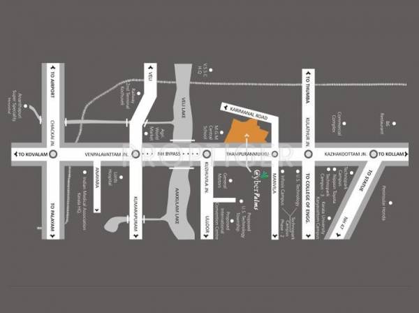 SFS Homes Cyber Palms Silver Location Plan