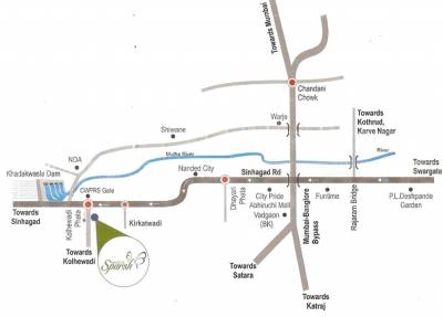 Images for Location Plan of Morya Sparsh Images for Location Plan of Morya Sparsh