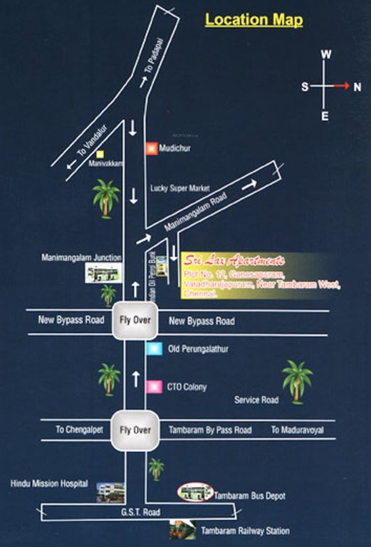 Images for Location Plan of  Sri Lax Apartments
