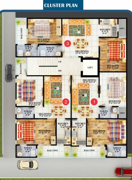 Images for Cluster Plan of APS Ashiyana 2