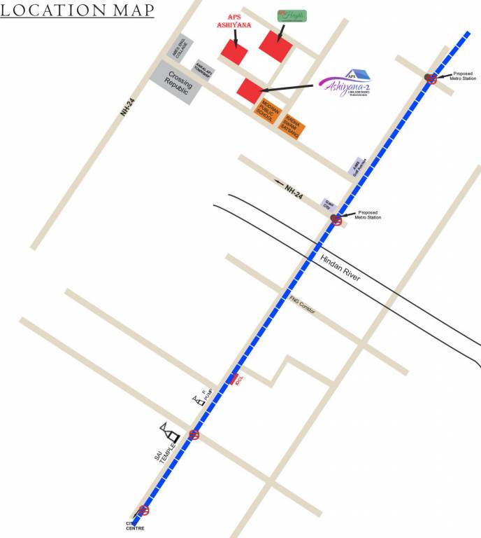 Images for Location Plan of APS Ashiyana 2
