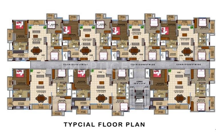 Lakshmi Developers Dollars Comforts View Cluster Plan